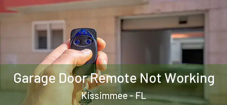  Garage Door Remote Not Working Kissimmee - FL